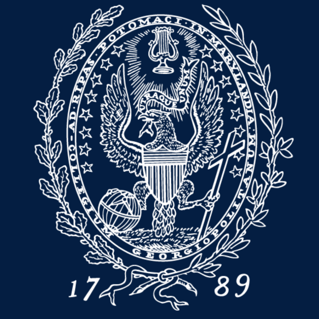 Georgetown University Seal Blue
