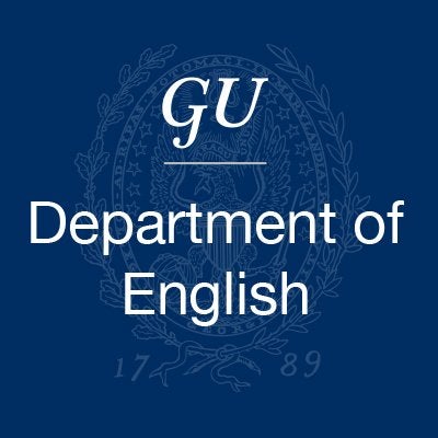 Georgetown University Department of English logo
