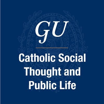 Georgetown University Initiative on Catholic Social Thought and Public Life (CST) logo