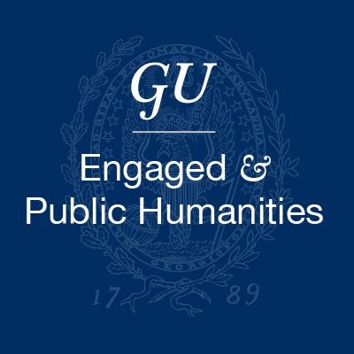 Georgetown University's MA in the Engaged and Public Humanities Program logo