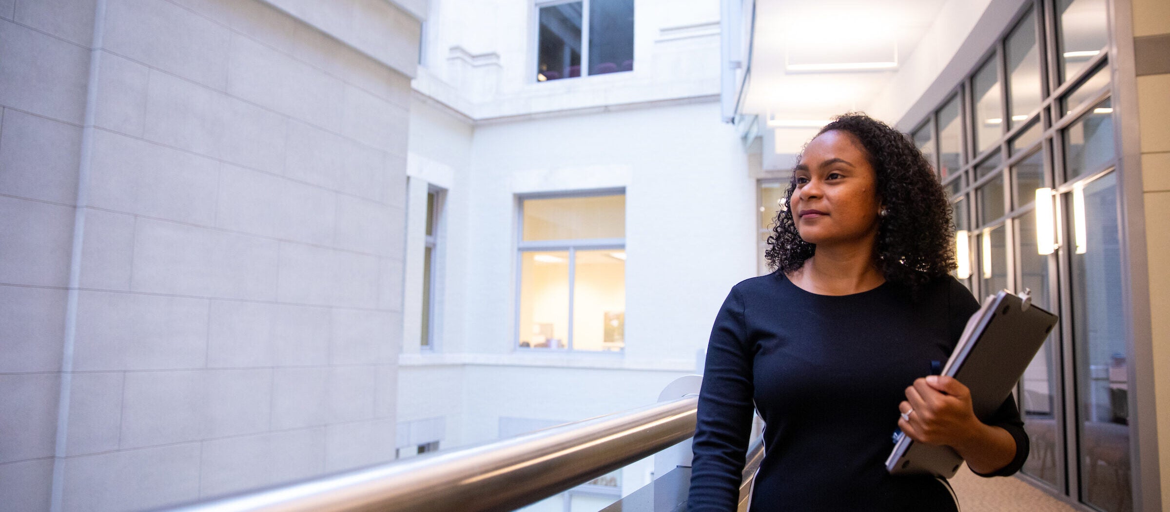 Grad student in her internship at the government of the District of Columbia