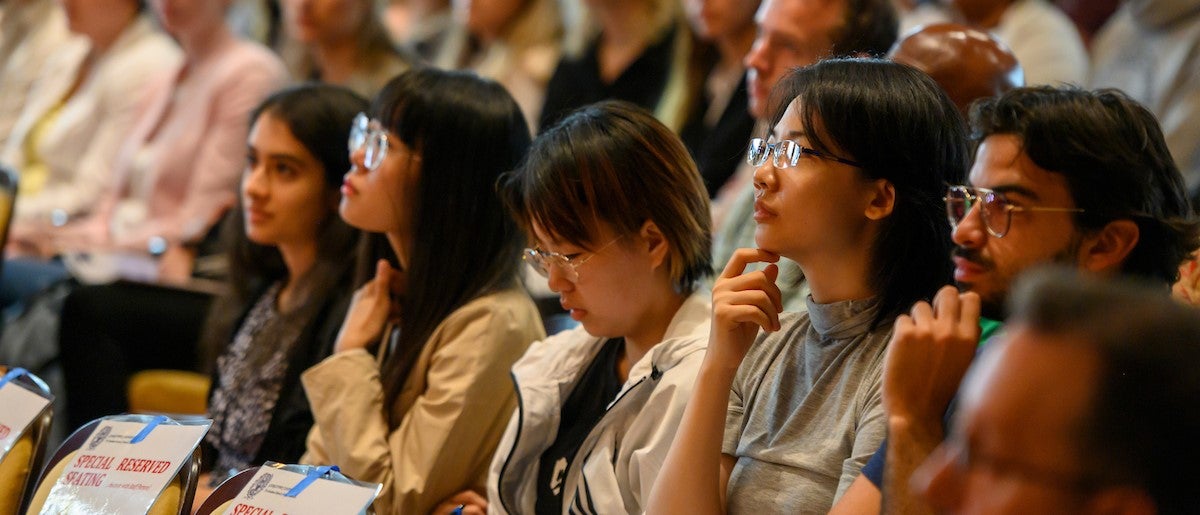 Induction of grad students of the Master's in the Engaged and Public Humanities